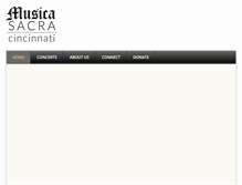 Tablet Screenshot of musica-sacra.org